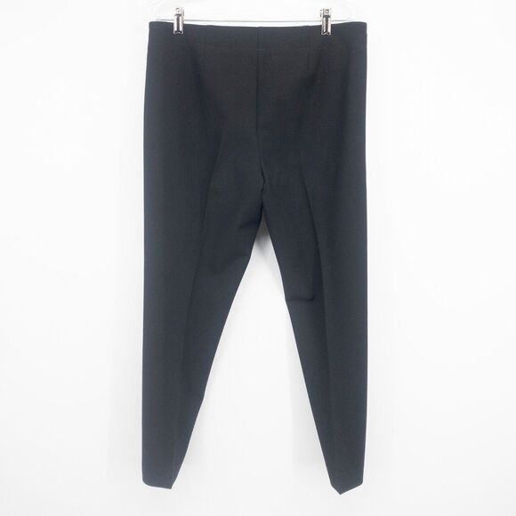 Talbots Petite Modern Black Ankle Pants 10P Timeless Workwear - Picture 2 of 8